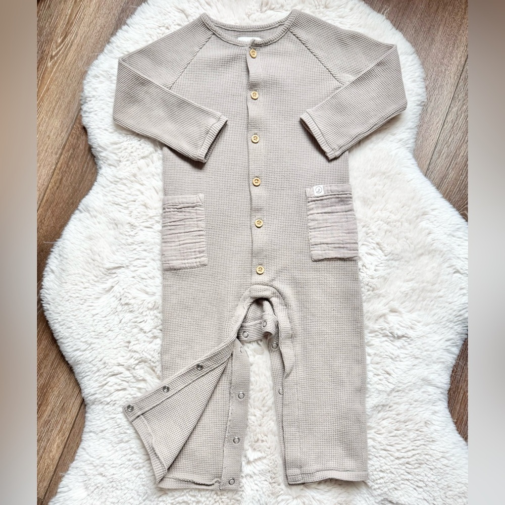 Little Planet Organic by Carter’s Thermal Long Sleeve Onesie 24 months